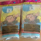 New   Curious George Birthday Party Set For 8 Plates Cups Napkins Tablecloth