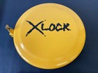 Xlock Full Face Steering Wheel Lock Anti Theft Car Van Yellow With Key X Lock