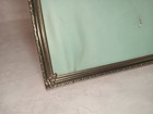 Vtg Brass Ornate Retro Rectangle 8x10 Photo Frame Wall Or Tabletop
