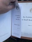 An Exhibition Of Chinese Snuff Bottles June 1970   Price List Hugo Moss 396 Item