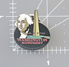 Washington Monument Dc George Washington Portrait Obelisk Souvenir Travel Pin