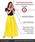 Women s Snow White Costume S - Xxl Adult Fairy Tale Princess Dress Halloween