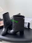 7cm Heel Suede  Leatherankle Boots   High  Knight Boots Women 2025 35-41
