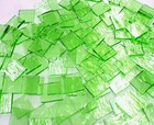 110 Mosaic Tiles 1 2  Spring Green Cathedral Transparent Stained Glass