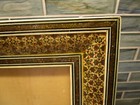 Vintage Antique  Persian Khatam Picture Frame Read 