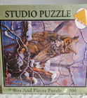 500 Piece Jigsaw Bits And Pieces Puzzle  fantasy Owl  Sealed - Tom Antonishak