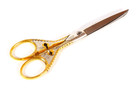 Wasa Religious Embroidery Scissors Crucifix Cross Duotone Solingen Germany