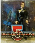 Captain John Sheridan Babylon 5 Figure With Babylon 5 Space Station Nib Wb Toy