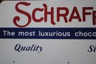 Vintage Schrafft s Candy the Most Luxurious Chocolates Made  Sign On Board 12x26