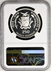 1969 Guinea 250 Francs Moon Landing Silver 0 999 Km  12 Ngc Pf 69 Ultra Cameo