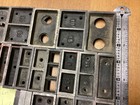 Metal Letterpress Furniture - 25 Pieces  All 15 Pica - Lot V