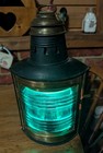 Perko Marine Navigational Light Green  Vintage