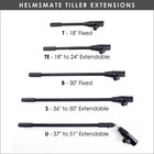 Helmsmate Tiller Extension Handle Fixed Length Outboard Motor 18 In