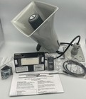 New Valcom Vip-130al-gy-ic Ip One-way Paging Horn Gray 9w 48vdc Informacast