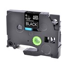 2pk Compatible For Brother P-touch Tz Tze315 White On Black Label Tape 6mm 8m