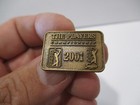 2001 Pga Tour  The Players Championship Brass Souvenir Golf Lapel Pin