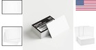 110 Lb White Cardstock Paper 100 Pack 2 5x3 5 For Invitations And Business Cards