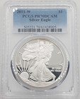 2011-w Proof American Silver Eagle Pcgs Pr70