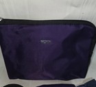 Tumi X Delta One Business Class Amenity Kit One Size Purple Luxury Travel Bag