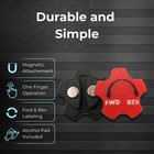 Magnetic Ratchet Switch For Milwaukee M12 Ratchets  2 Pack     Forward reverse