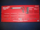 Milwaukee Tool M12 Adhesive And Caulk Gun Kit Aluminum Barrel 12v 20 Oz 2442-21