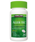 Kirkland 365 Aller-tec Allergy Antihistamine 10mg  365 Tablets - Fast Allergy R
