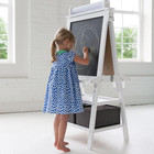 Little Partners Deluxe Learn  n Play Toddler Easel For Kids  Two-sided Art Cente