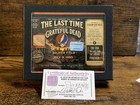     Grateful Dead Last Concert Soldier Field Relic Display July 9 1995