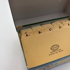 Retro Recipe Box Syndicate Mfg Co 60 s Floral Design Tin Lithograph Farm Cottage