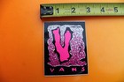 Vans Skateboard Shoes Neon Pink Rare Dogtown 1990 Vintage Skateboarding Sticker
