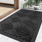 Door Mat 29 5 x17  Indoor Outdoor Heavy Duty Doormat Rug For Home Entrance Floor