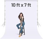 White Backdrop Background 10 X 7 Ft Large Photography 10 7  