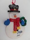 Personalized Santa Christmas Ornament  julia 
