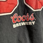 Coors Brewery Beer 30 T-shirt   Size Xl  Black