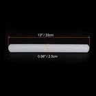 2pcs Fondant Rolling Pin Pp 33cm X 2 5cm Non Stick For Baking White