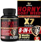 Ginseng Horny Goat Weed For Ed 90 Caps Bigd Vigor Supplement Tribulus Terrestris