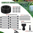 65ft Drip Irrigation Kit Garden Irrigation System Plant Watering Drip Adjustable