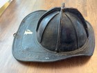 Barn Find Old Cairns   Brother New York Fire Firemens Fighter Leather Helmet Usa