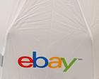 Ebayana Ebay Logo Umbrella Portable Collapsible Cover White New Ebay Live