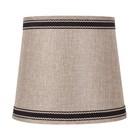 Mainstays Mix   Match 6x7 5x6 5  Grey Linen Accent Lamp Shade  Round