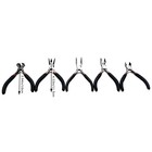 5pcs Jewelers Pliers Set Jeweary Grip Vise Needle Cutters Beading Wire Wrapping