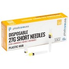 100 27g Short  21mm Disposable Dental Needles In Perforated Box