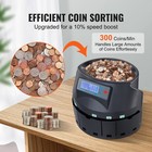 Usd Coin Sorter Coin Counter Wrapper And Roller 300 Coins min Lcd Display