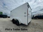 2025 Pace American 7x14 6 6   Interior Cargo   Enclosed Trailer Screwless Exteri