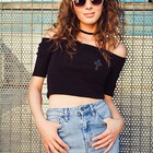 9 Pcs Cross Rhinestone Iron On Bling Crystal Transfer For Women T-shirt Decor