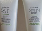 Mary Kay Satin Body Set Indulgent Shea Wash   Silkening Shea Lotion New   Sealed