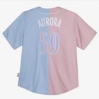 L - 2025 Walt Disney Make It Pink Blue Aurora Baseball Jersey Sleeping Beauty