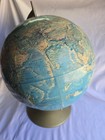 Rand Mcnally World Portrait Globe Vintage 1970 s Raised Topography 12 d
