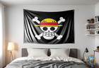 One Piece Luffy Jolly Roger Flag     3x5 Ft Durable Polyester 