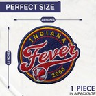 Indiana Fever Wnba Team Logo Iron On Patch - Sew Patch - Embroidered Patch